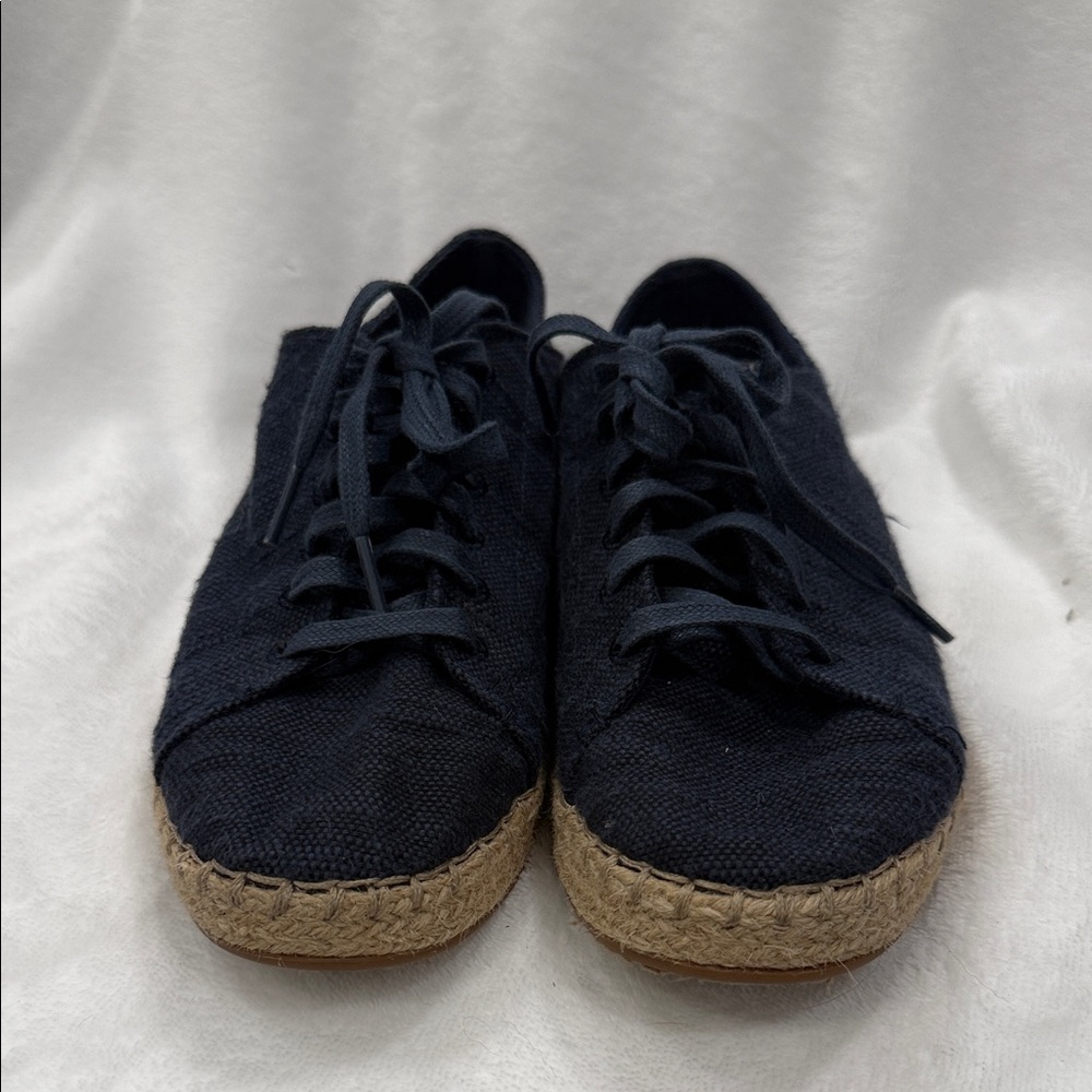 Toms Dark Blue Espadrille Shoes